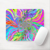 Rainbow Fire Mousepad Muismat (Met muis)