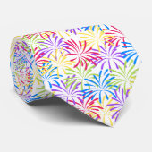 Rainbow Fireworks Splash Stropdas (Opgerold)