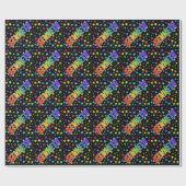 Rainbow First Name "KENNETH" + sterren Cadeaupapier (Vlak)