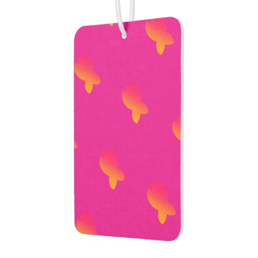 Rainbow Fish Hot Pink Luchtverfrisser (Links)