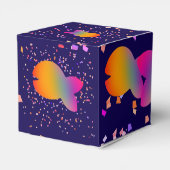 Rainbow Fish Kids Verjaardag Bedankdoosjes (Achterkant)