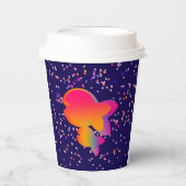 Rainbow Fish Kids Verjaardag Papieren Bekers (Voorkant)