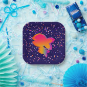 Rainbow Fish Kids Verjaardag Papieren Bordje (Feest)