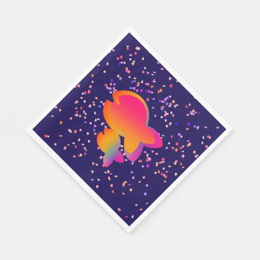 Rainbow Fish Kids Verjaardag Servet (Hoek)