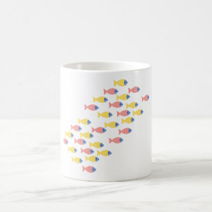 Rainbow Fish Migration Coffee Cup Koffiemok
