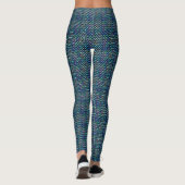 Rainbow Fish Scale Leggings (Achterkant)