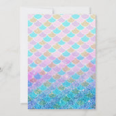 Rainbow Fish-uitnodiging Kaart (Achterkant)