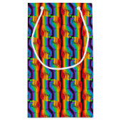 Rainbow Fist Pattern Klein Cadeauzakje (Achterkant)