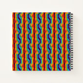 Rainbow Fist Pattern Notitieboek (Achterkant)