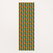 Rainbow Fist Pattern Yogamat (Voorkant)