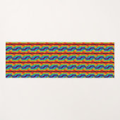 Rainbow Fist Pattern Yogamat (Voorkant (horizontaal))