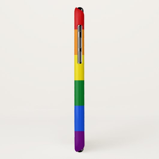 Rainbow Flag aangepaste naam telefoongesprekken Case-Mate iPhone Case (Achterkant/links)