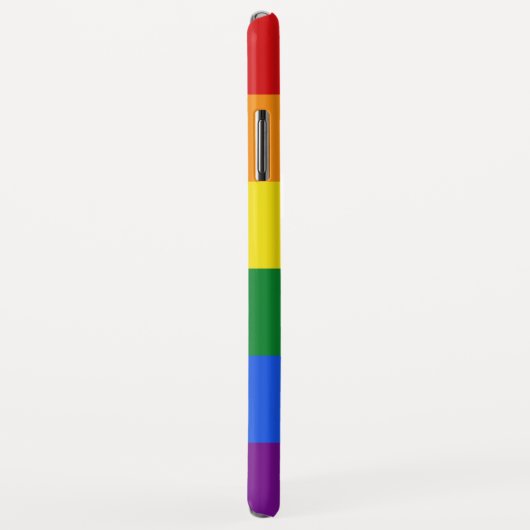 Rainbow Flag aangepaste naam telefoongesprekken Case-Mate iPhone Case (Achterkant/rechts)