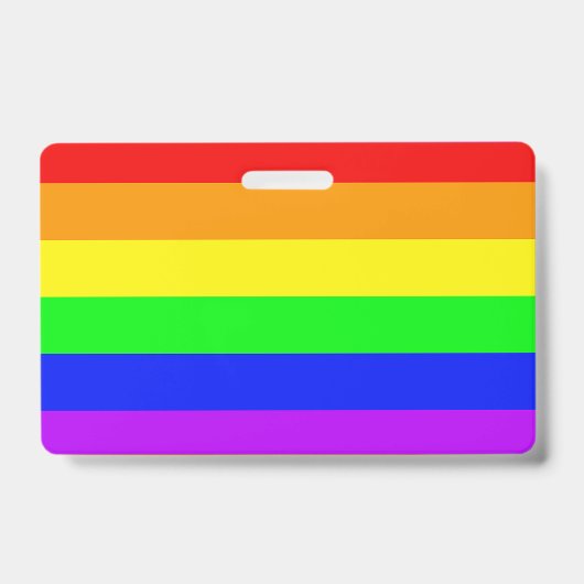 Rainbow Flag Badge (Voorzijde)