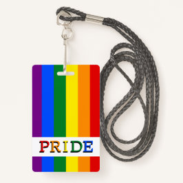 Rainbow Flag Badge & LGBT, Pride