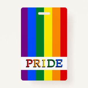 Rainbow Flag Badge & LGBT, Pride