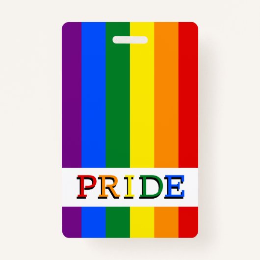 Rainbow Flag Badge & LGBT, Pride (Voorkant)