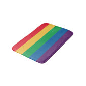 Rainbow Flag Bathroom Mat. Badmat (Gekanteld)