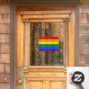 Rainbow Flag beroemd gemaakt door LGBT & Pride Raamsticker