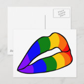 RAINBOW FLAG BRIEFKAART (Voorkant / Achterkant)