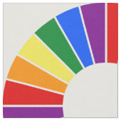 RAINBOW FLAG BUTTON RAYS + uw achterdeur. en ideeë Stof (Close Up)