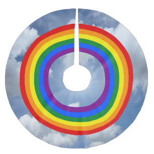 RAINBOW FLAG BUTTON + uw achterkant. en ideeën Kerstboom Rok
