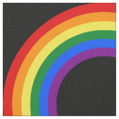 RAINBOW FLAG BUTTON + uw achterkant. en ideeën Stof (Close Up)