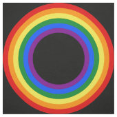RAINBOW FLAG BUTTON + uw achterkant. en ideeën Stof (Swatch)
