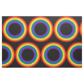 RAINBOW FLAG BUTTON + uw achterkant. en ideeën Stof (Fat Quarter)