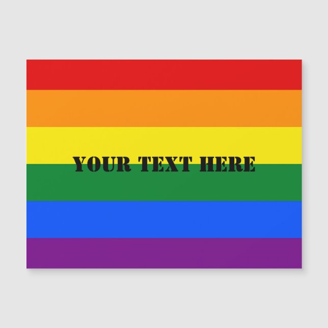 RAINBOW FLAG COLOREN + uw ideeën (Voorkant)