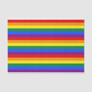RAINBOW FLAG COLOREN + uw ideeën Tissuepapier