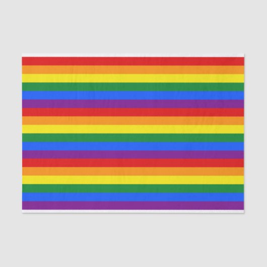 RAINBOW FLAG COLOREN + uw ideeën Tissuepapier (Voorkant)