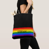 RAINBOW FLAG COLOREN + uw ideeën Tote Bag (Dichtbij)