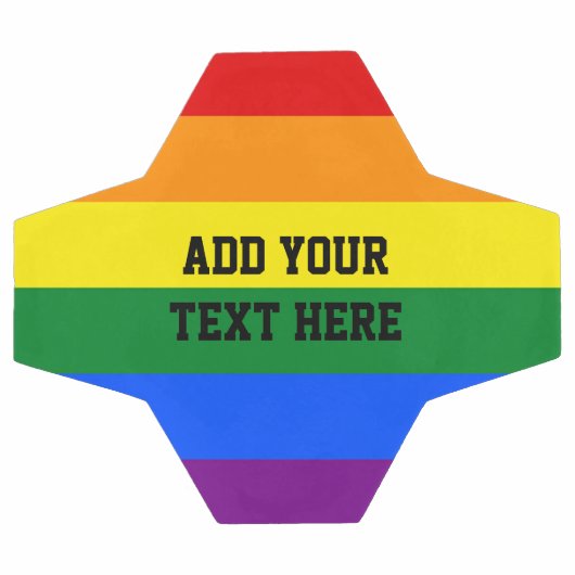 RAINBOW FLAG COLOREN + uw ideeën Voetbal (Enkel)