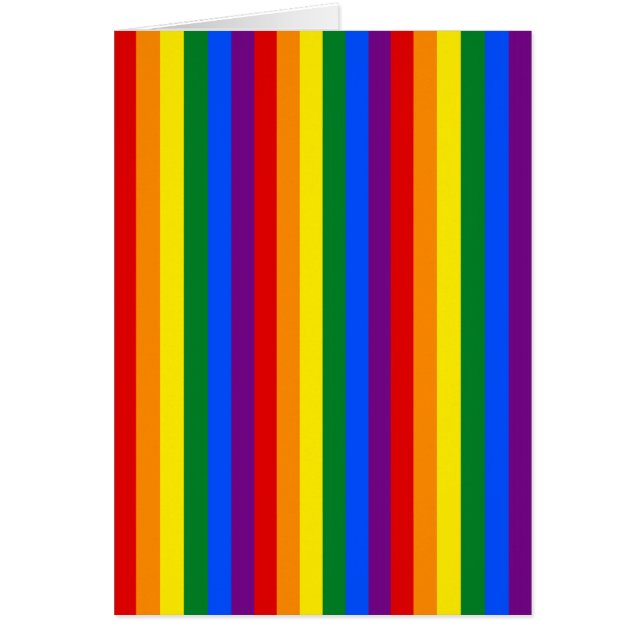 RAINBOW FLAG COLORS (Voorkant)