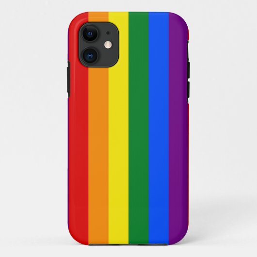RAINBOW FLAG COLORS Case-Mate iPhone CASE (Achterkant)