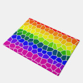 Rainbow Flag Colors Design LGBTQ Gay Pride Deurmat (Schuin)