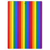 RAINBOW FLAG COLORS KLEMBORD (Achterkant)