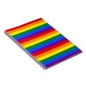 RAINBOW FLAG COLORS NOTITIEBOEK (Rechterzijde)