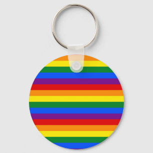 RAINBOW FLAG COLORS SLEUTELHANGER
