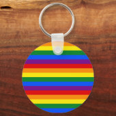 RAINBOW FLAG COLORS SLEUTELHANGER (Voorkant)