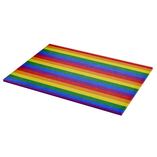 RAINBOW FLAG COLORS SNIJPLANK (Hoek)