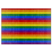 RAINBOW FLAG COLORS SNIJPLANK (Voorkant)