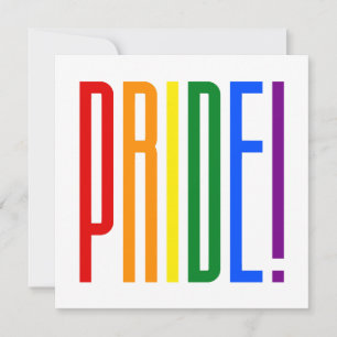 Rainbow Flag Colors Typografie LGBT Gay Pride
