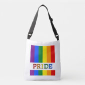 Rainbow Flag Crossbody Bag & LGBT, Pride Crossbody Tas (Voorkant)