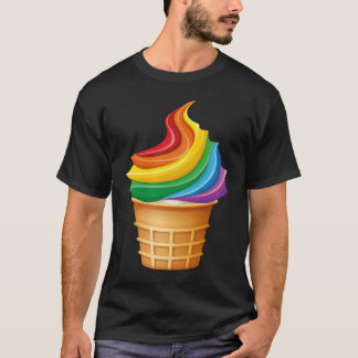 Rainbow Flag Equality Gay Lesbian Transgender Dive T-shirt