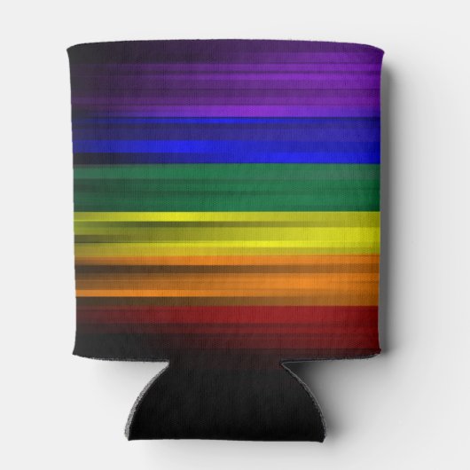 Rainbow Flag Foam Koelbox Blikjeskoeler (Achterkant)