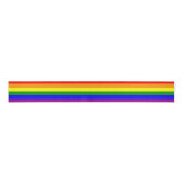 Rainbow Flag Gay Lesbian Pride Grosgrain Lint (Voorkant)
