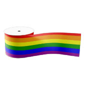 Rainbow Flag Gay Lesbian Pride Grosgrain Lint (Spoel)