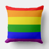 Rainbow Flag Gay Pride Colors Kussen (Voorkant)